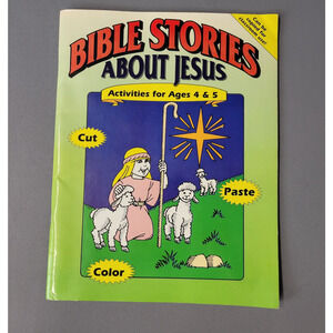 Bible Stories about Jesus Activities Book by Darlene Hoffa 1995 Paperback Kids